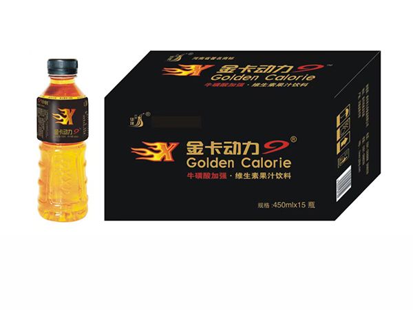 金卡動(dòng)力9瓜拉納型維生素果汁飲料450mlx15瓶