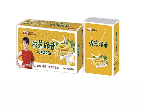 金九華飲品 香蕉奶昔 乳味飲品 250mlx20盒