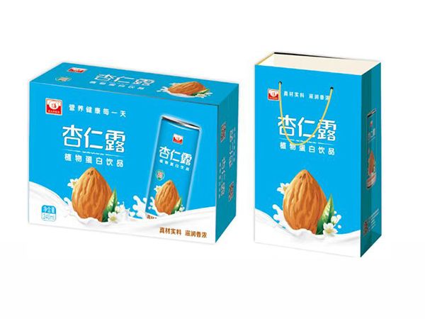 杏仁露植物蛋白飲品手提裝招商240mlx15罐